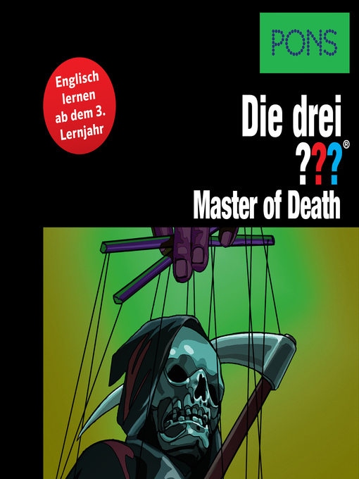 Title details for PONS Die drei ??? Fragezeichen Master of Death by Kari Erlhoff - Available